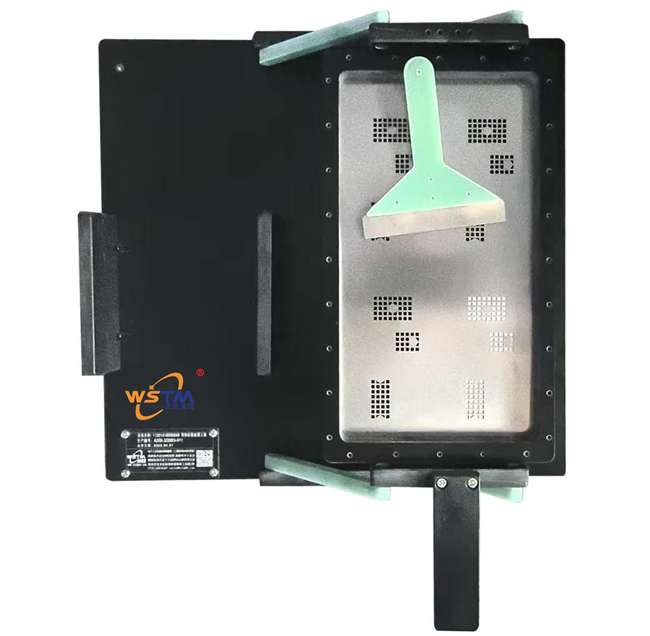 翻转式散热膏涂覆治具? 王氏天茂工装夹具